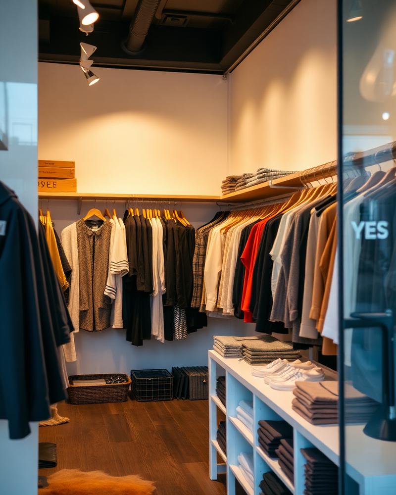 NFC-sticker bij de kassa van een winkel